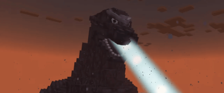 MINECRAFT-DA GODZILLA VƏ CANAVAR DÖYÜŞLƏRI GÖRÜNÜR